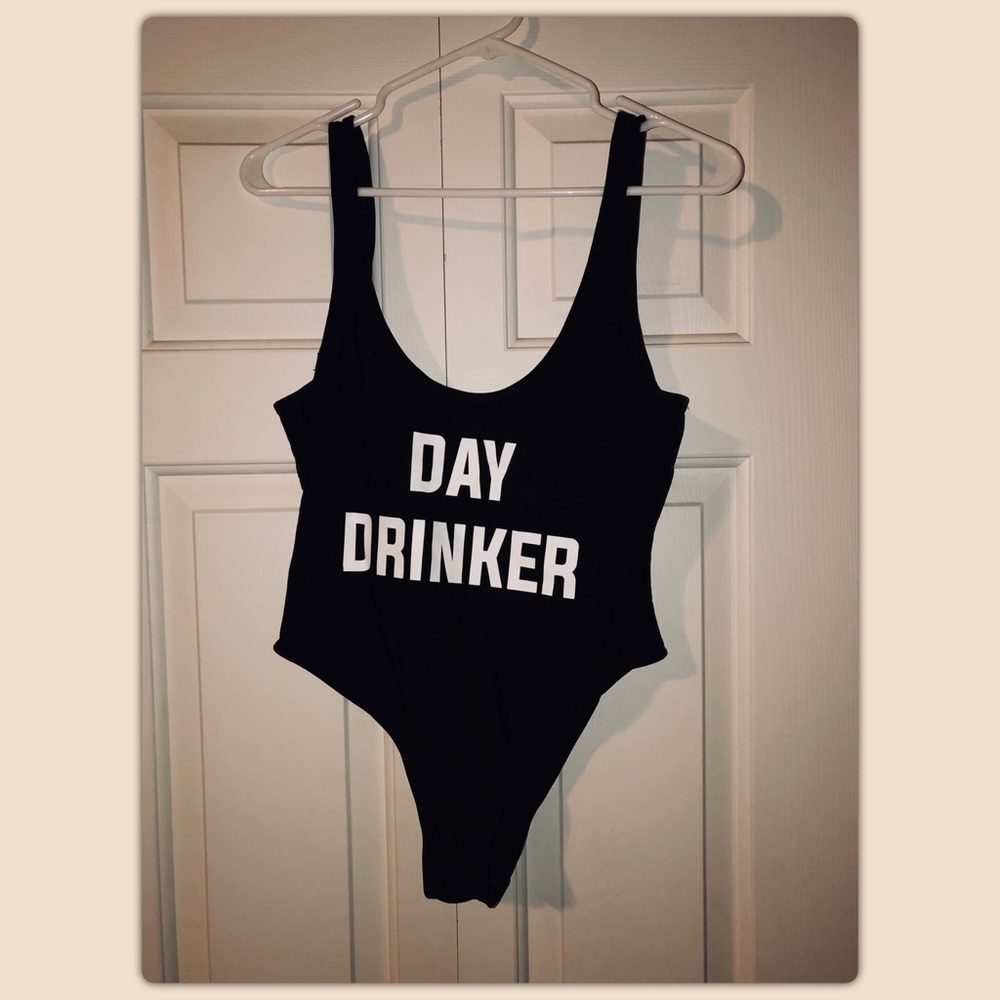 Day Drinker One Piece Swimsuit